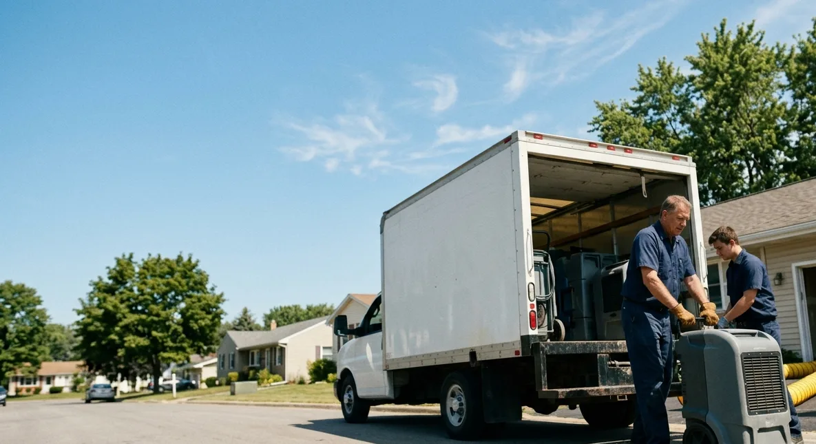 Water Damage Cleanup in Blaine, MN near me